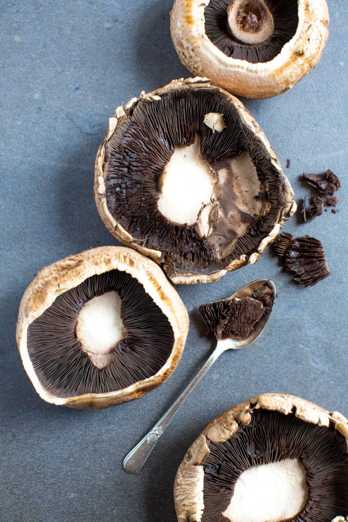 Cedar Plank Smoked Portobello Mushrooms TableandDish