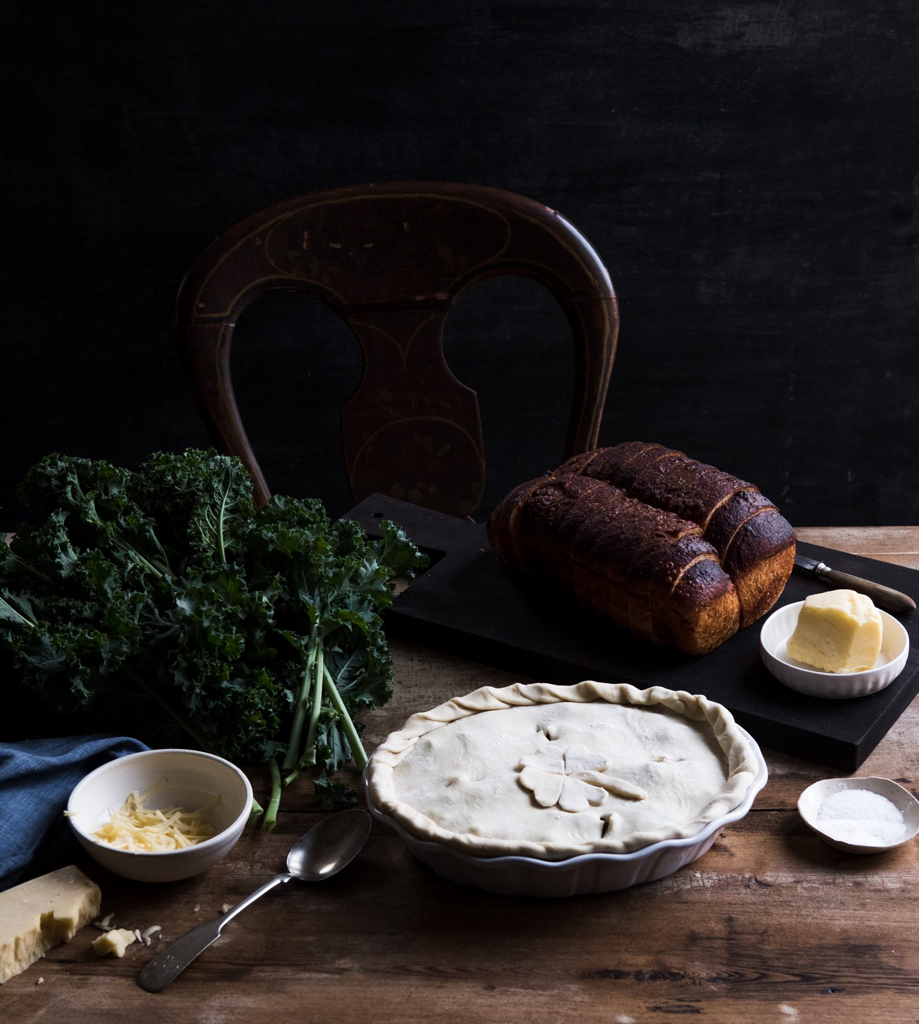 Guinness Stout + Cheddar Cheese Pie