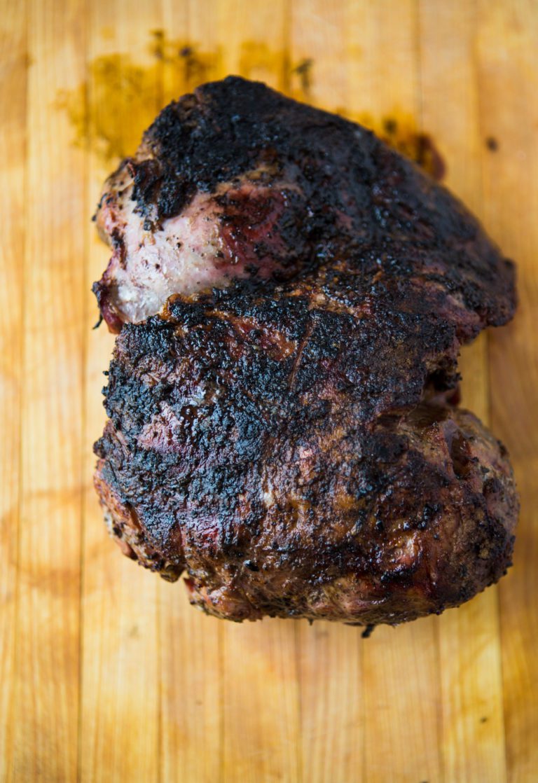 Leg of Lamb with Fresh Herb Rub TableandDish