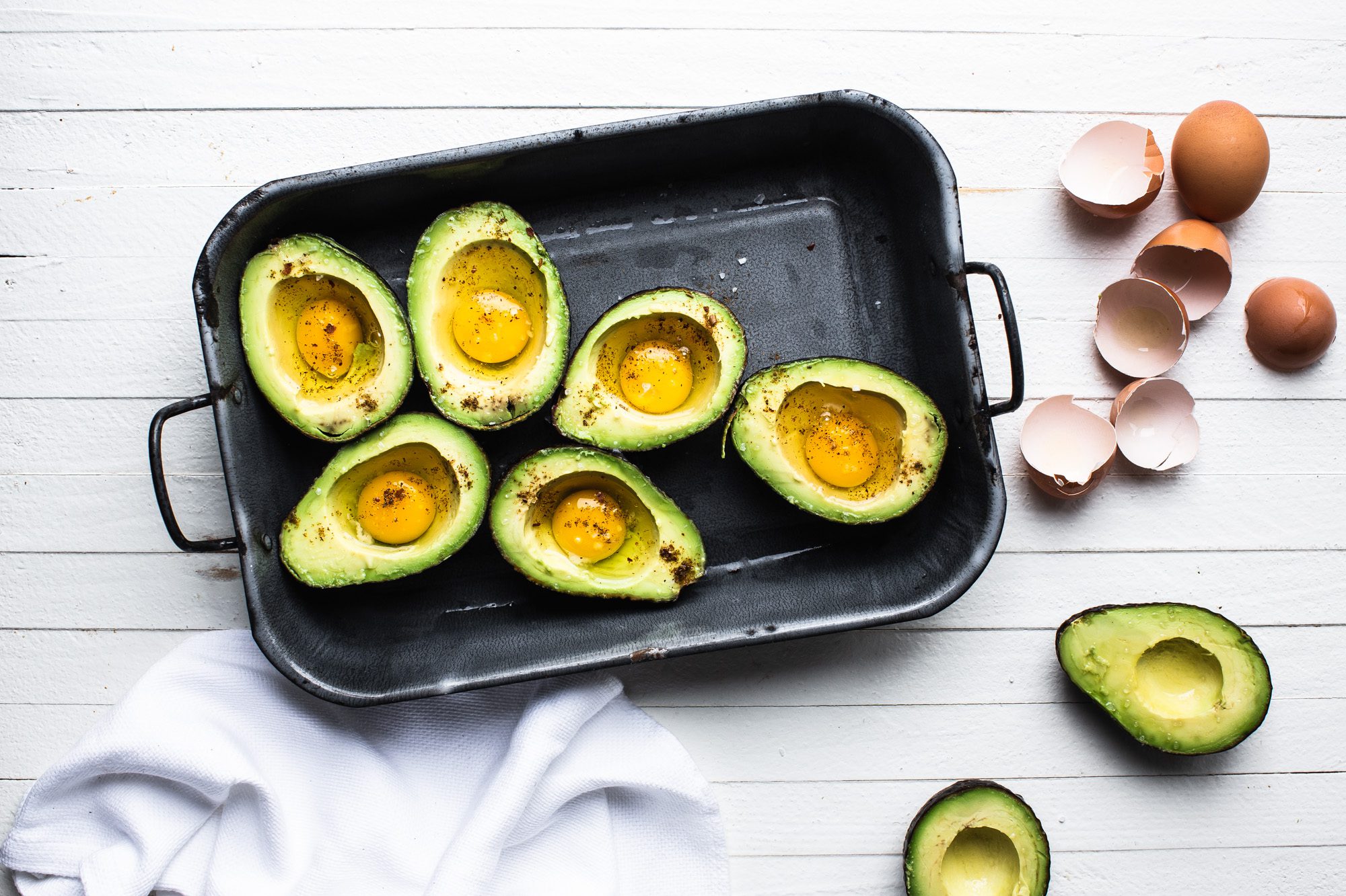 Perfectly Ripe Avocado Cups